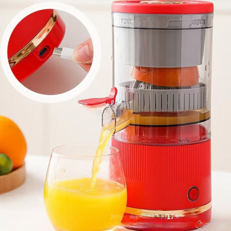 Fully automatic portable rechargeable juicer