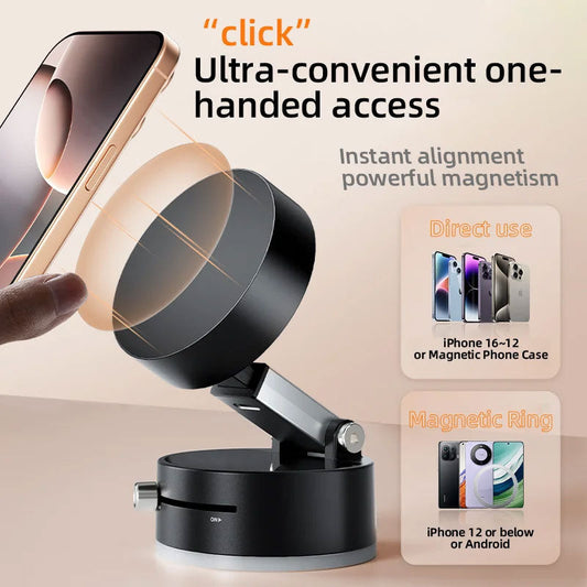 Vacuum strong suction cup mobile phone holder