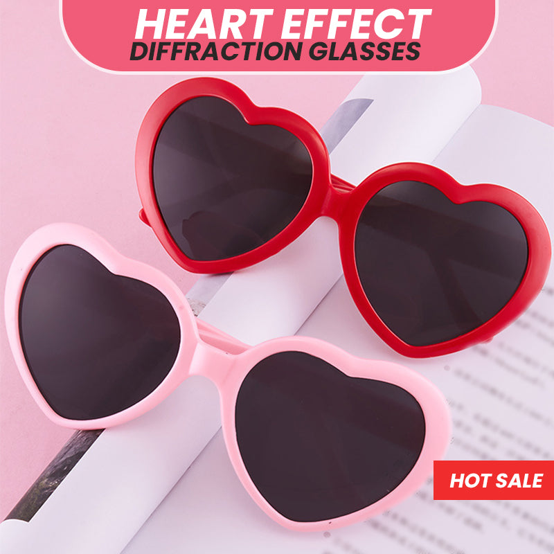 Heart Diffraction Glasses