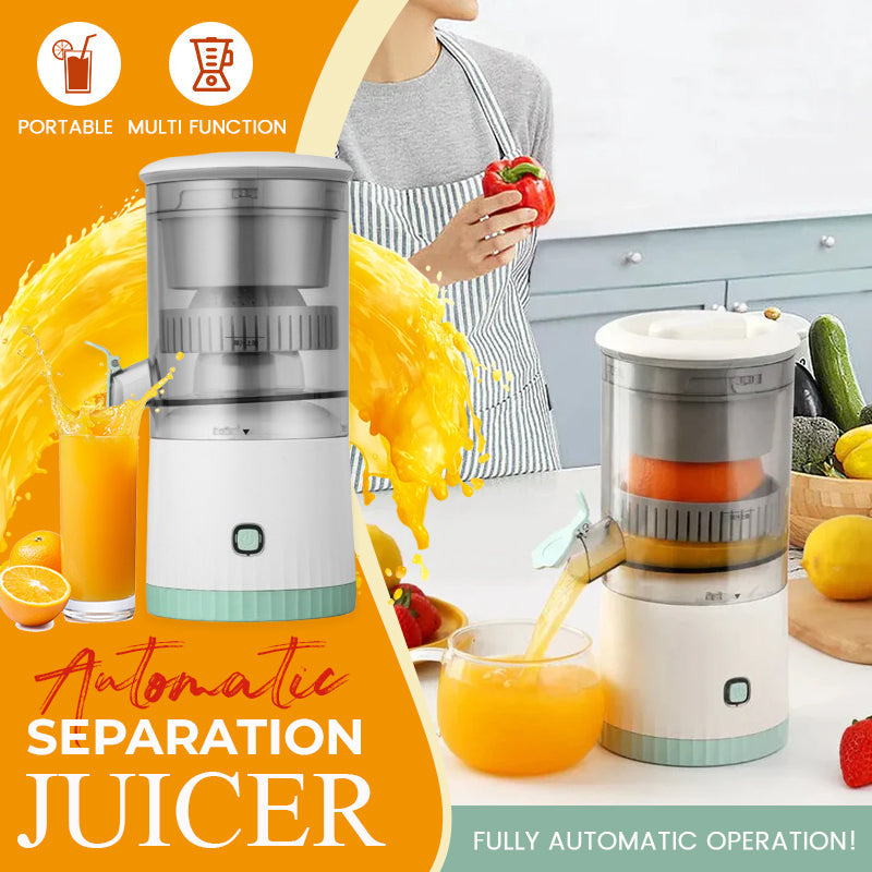 Fully automatic portable rechargeable juicer