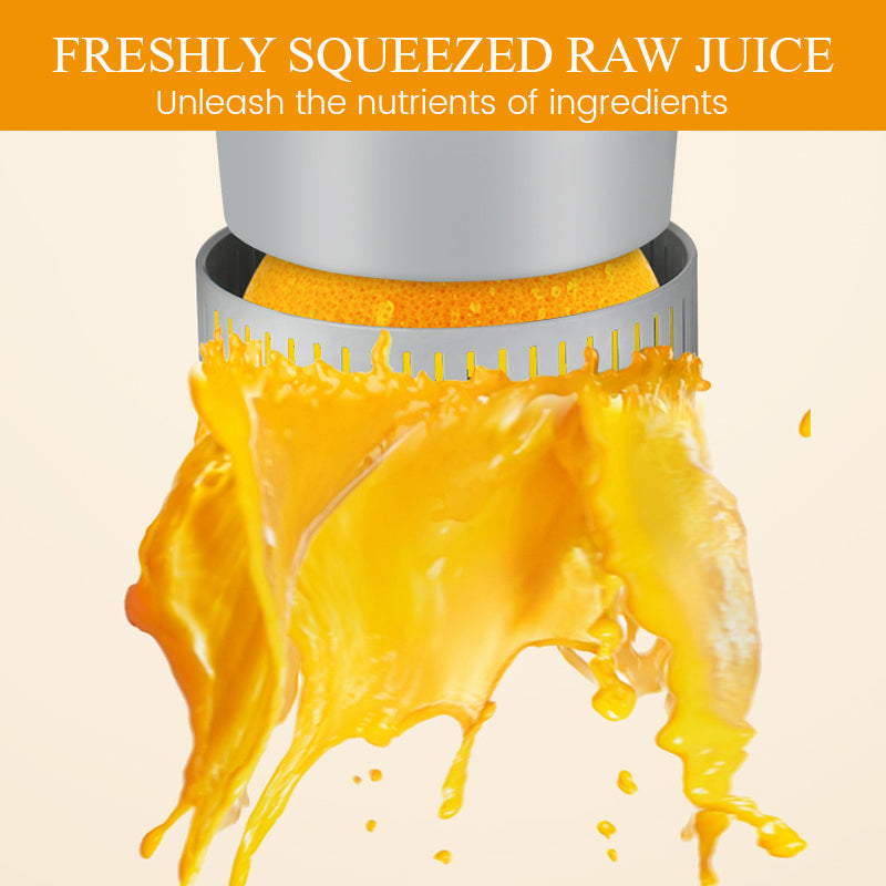 Fully automatic portable rechargeable juicer