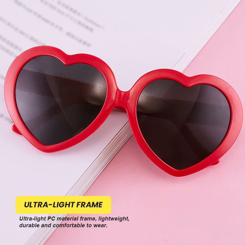 Heart Diffraction Glasses