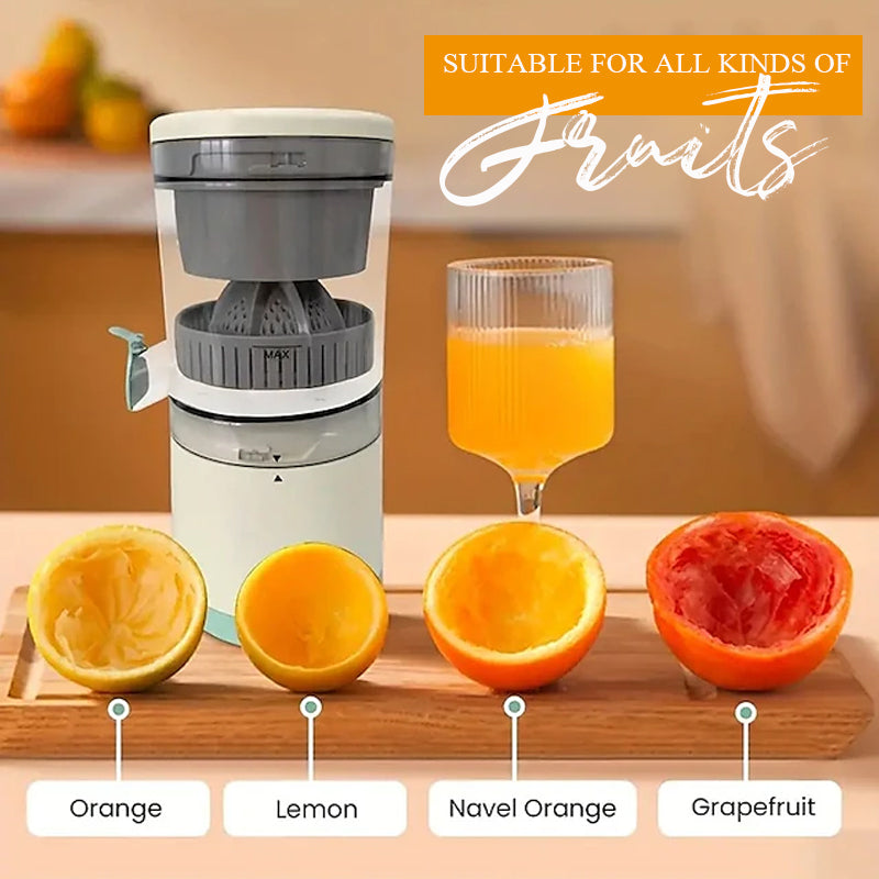 Fully automatic portable rechargeable juicer