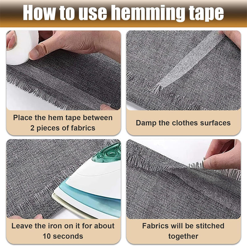 Fabric hemming tape