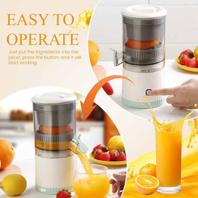 Fully automatic portable rechargeable juicer