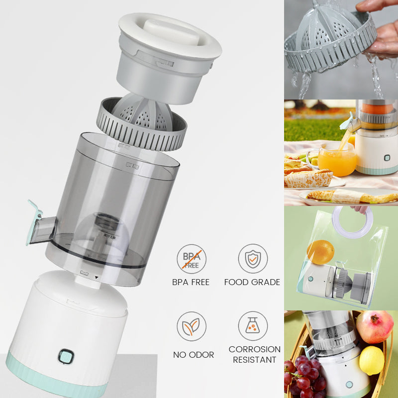 Fully automatic portable rechargeable juicer