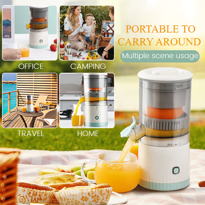 Fully automatic portable rechargeable juicer