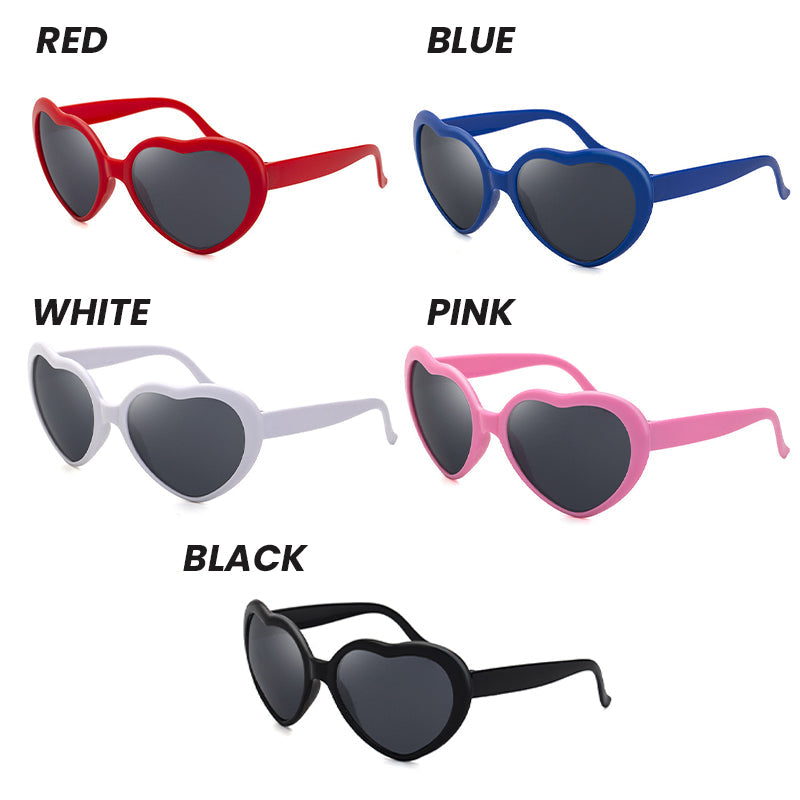 Heart Diffraction Glasses